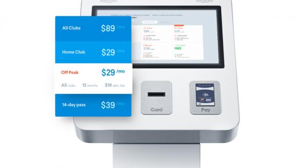 PerfectGym streamline gym operations screenshot of self serve kiosk benefits graphic